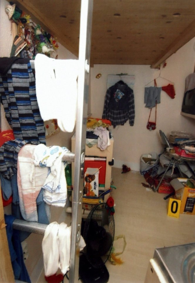 The cellar where Natascha was kept prisoner for over eight years