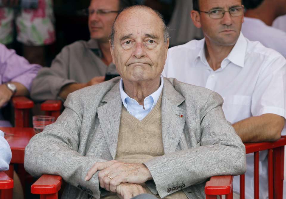 Ill behaviour ... Chirac has regularly complained of ill-health since being convicted of corruption
