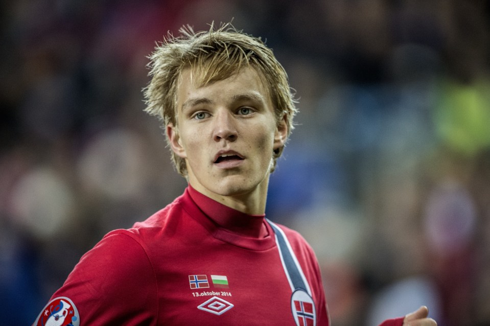 Martin Odegaard is also the youngest-ever appearance maker for Norway