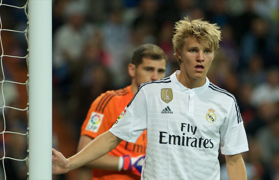 Martin Odegaard is the youngest player to ever appear for Real Madrid