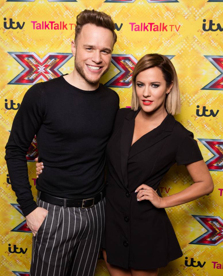 Dermot is now presenting and hosting X Factor once again... but last year Olly and Caroline stepped up