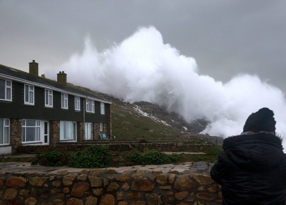 Every major storm over the next 12 months will be named according to the list (Pictured: Storm Imogen, Feb 2016)