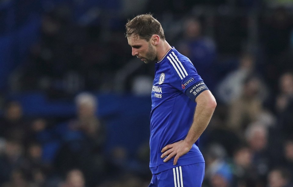 Branislav Ivanovic faces being frozen out at Chelsea in a defensive reshuffle