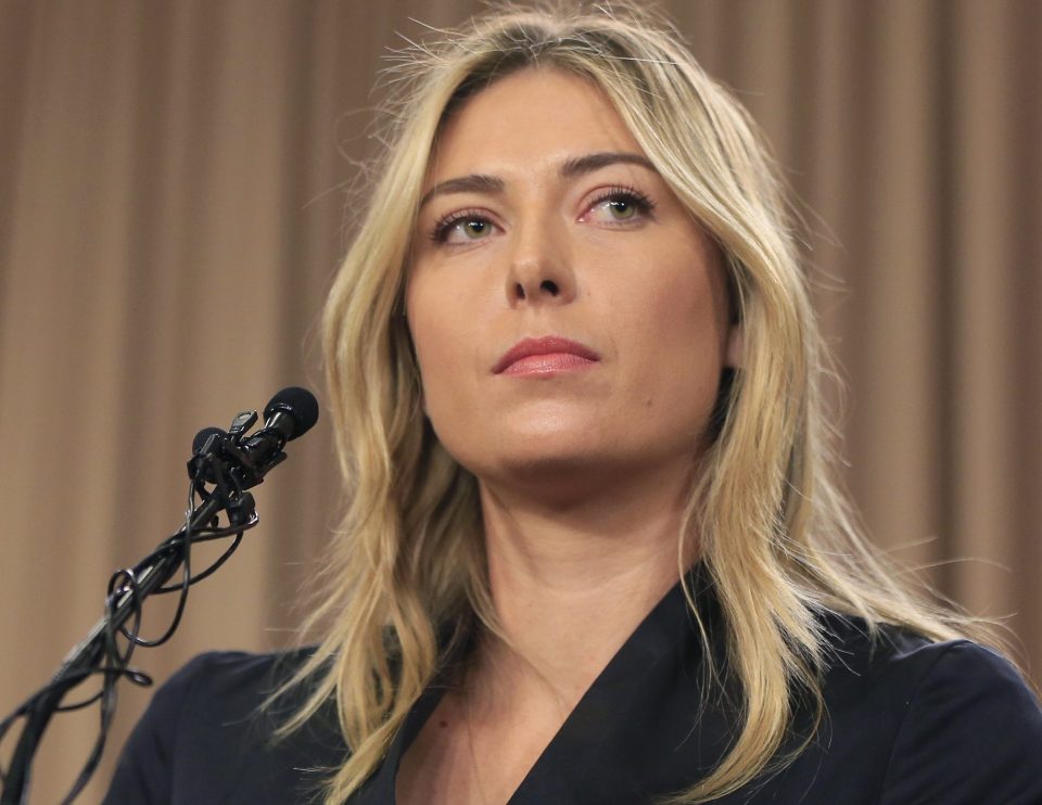 Maria Sharapova was banned for two-years following a failed drugs test