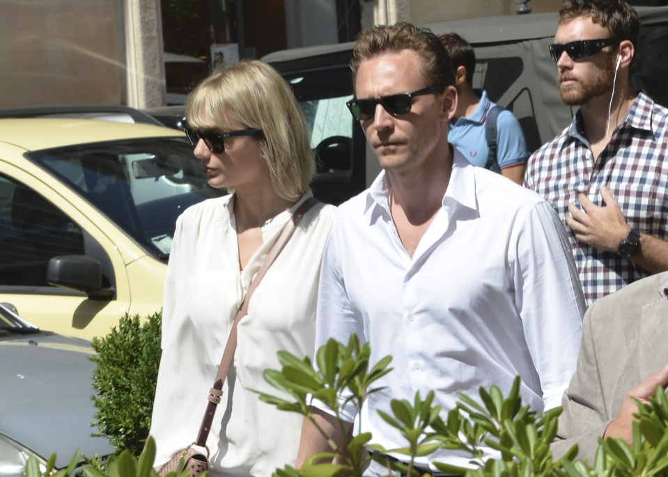 Taylor Swift is seen with her new boyfriend Tom Hiddleston having