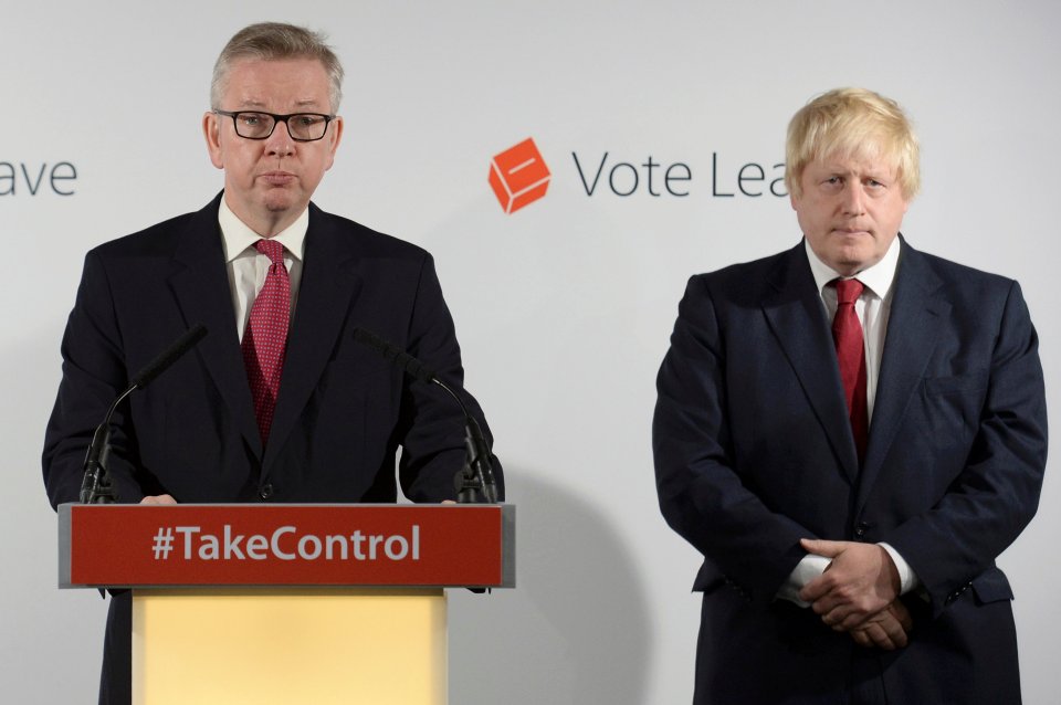 Gove's decision to back Leave was 'utter betrayal' to Cameron and had not been discussed in advance