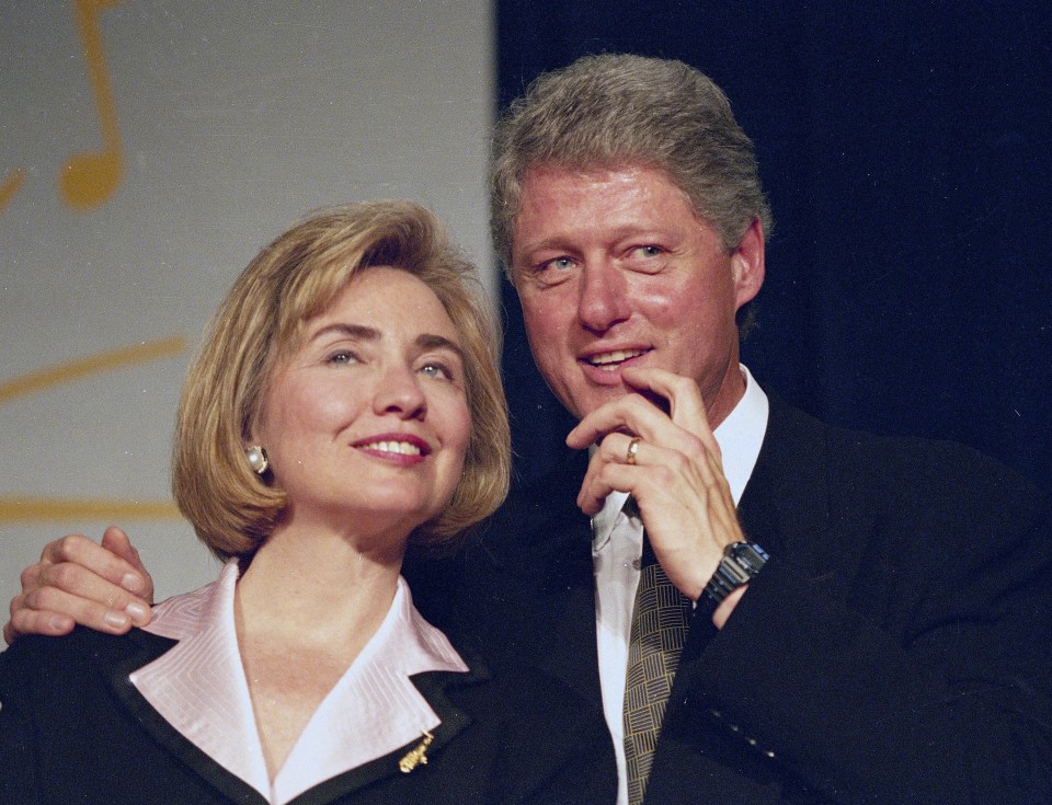 Hillary has long stuck with Bill through his affairs