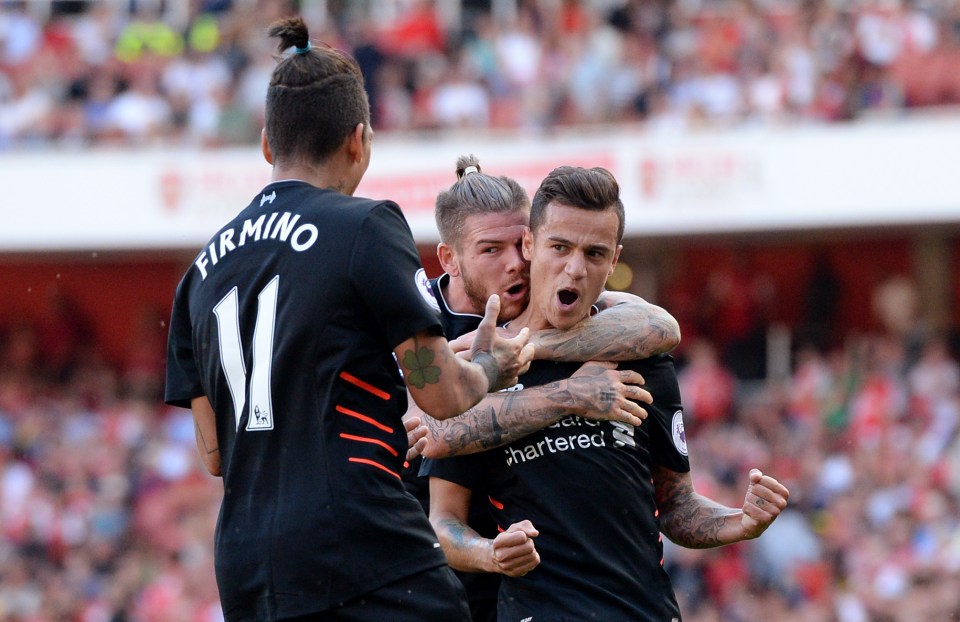 Moreno and Firmino seem to share a barbers