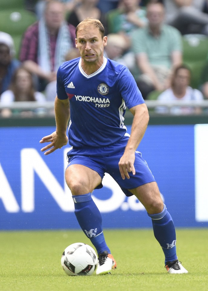 The long-serving Serb will be competing against Cesar Azpilicueta for the right-back position