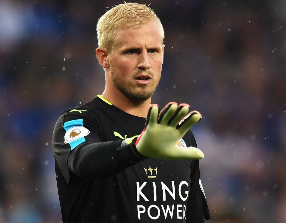 Kasper Schmeichel was an ever-present in the Leicester side that won the league last season
