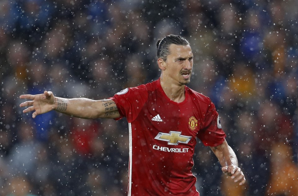 On current form Zlatan is the first name on the teamsheet