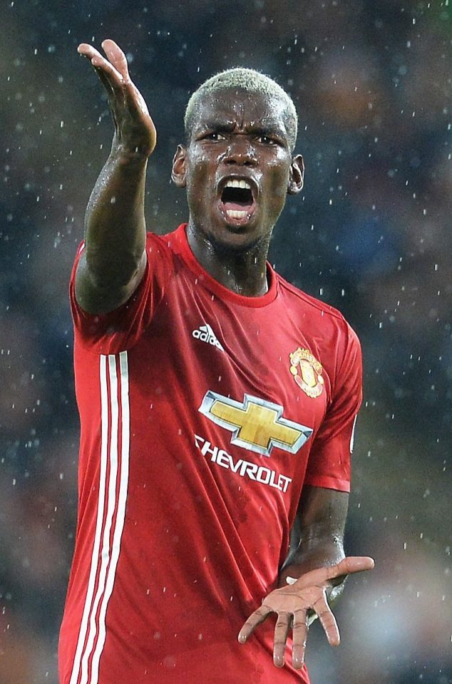 Pulling the strings in midfield is Paul Pogba