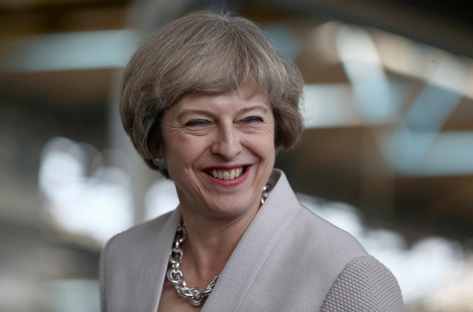 Theresa May Visits A Manufacturing Workshop