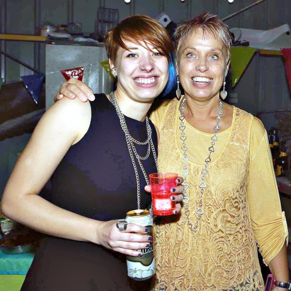 Evie pictured with her mother Freda, who has hit out at health chiefs over her daughter's death