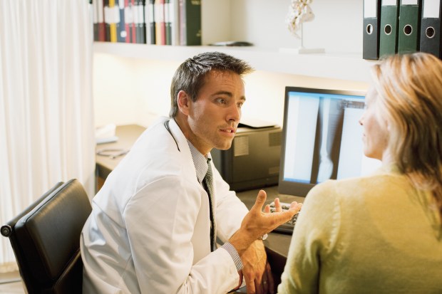 Patients will be asked to attend surgery only if the GP thinks the problem is serious enough