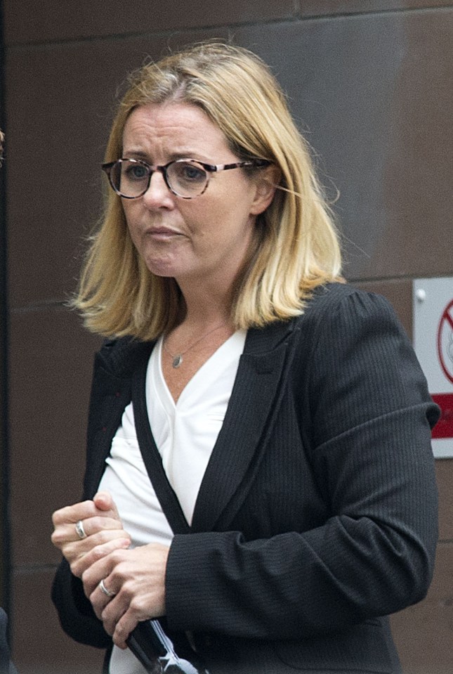 Steele had accused his wife Linzi (pictured) of having an affair