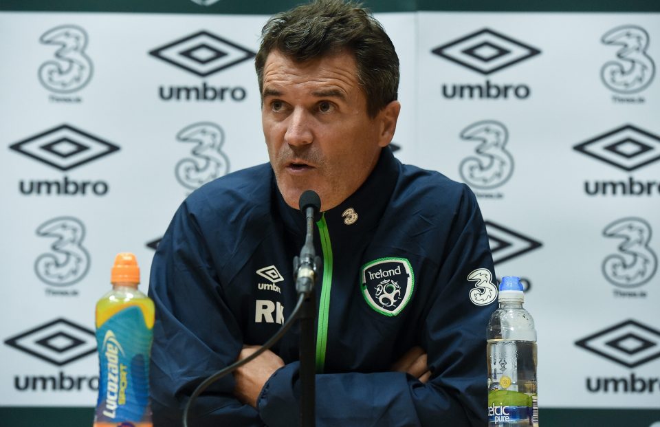 RoI assistant manager Keane is known for his short temper
