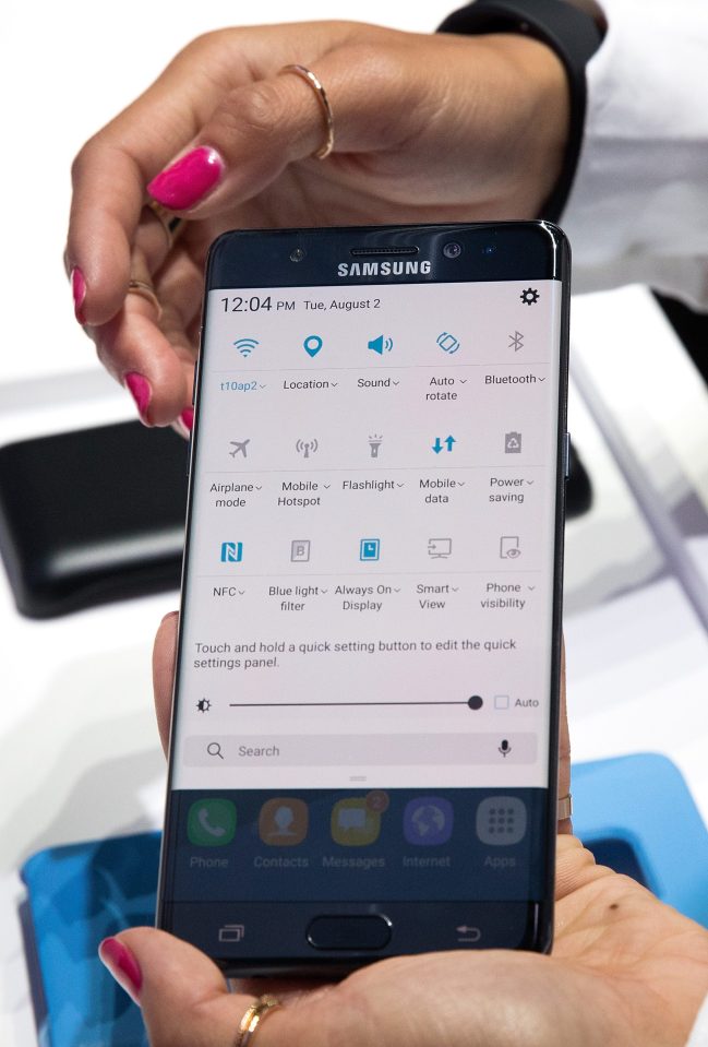 Smartphone worth up to £700 was only launched last month but has been recalled over reports of it exploding