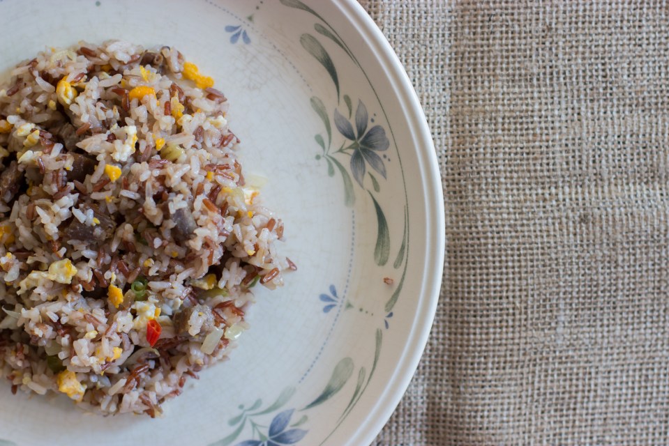 leftover rice