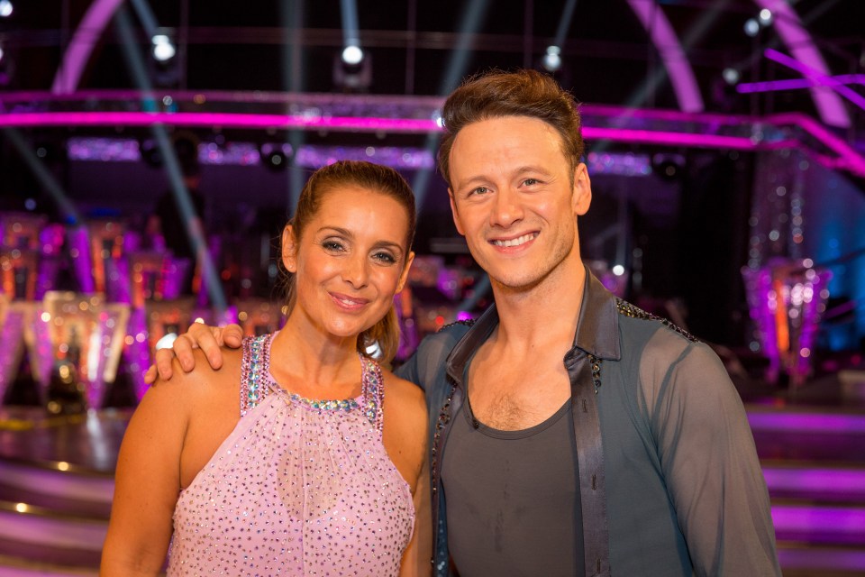 Louise Redknapp admitted to being nervous ahead of her pairing with Kevin Clifton