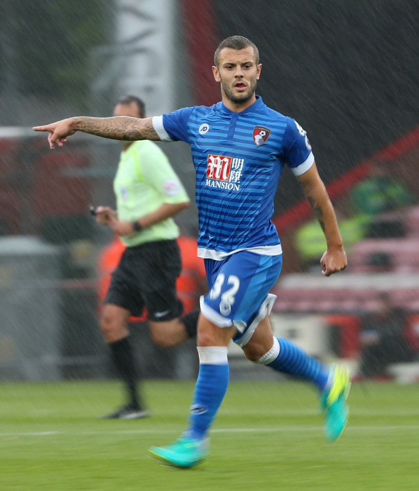 Jack Wilshere is hoping to get his career back on track this season with Bournemouth