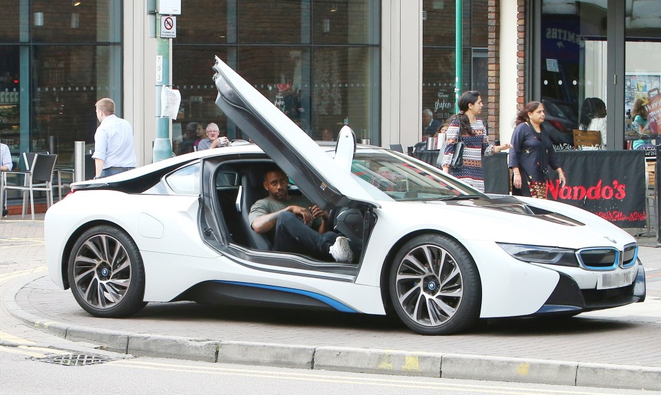 Richard took his £100,000 supercar to Nandos