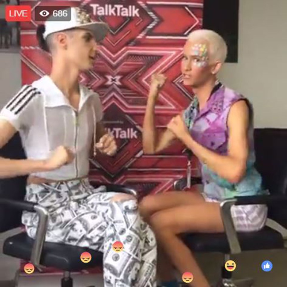 They joined The Sun Online for a Facebook Live chat