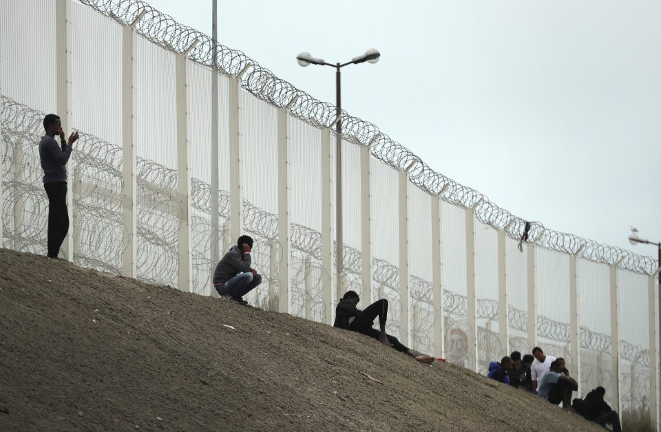 Corridoor of certainty ... Mrs May will call for the creation of "a first safe country" neighbouring conflict zones where people fleeing war can claim asylum