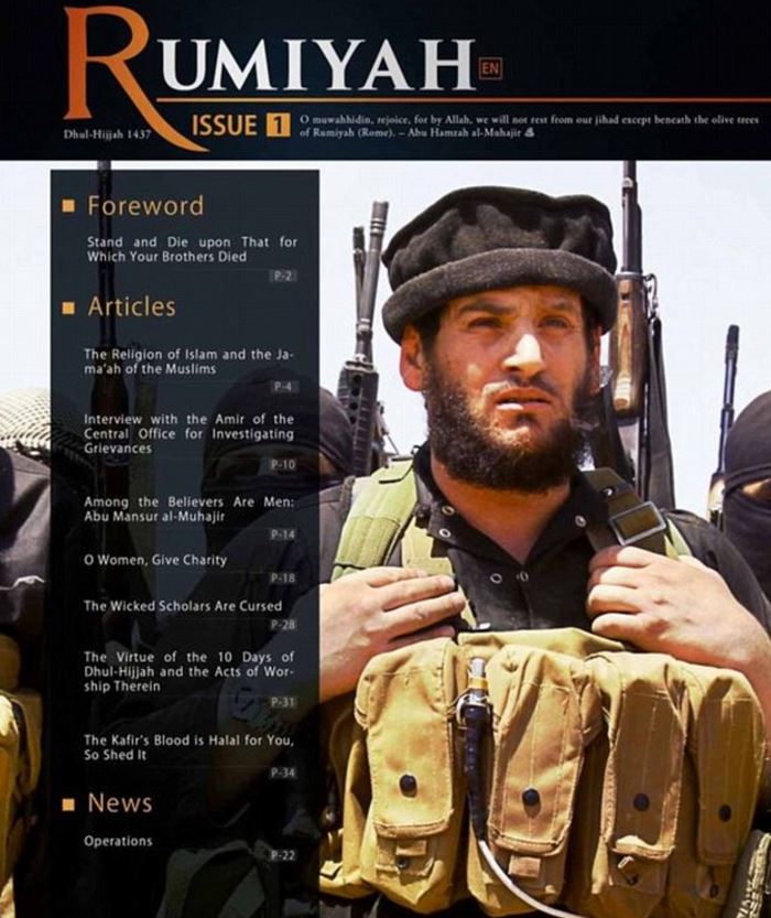 Isis magazine Rumiyah
