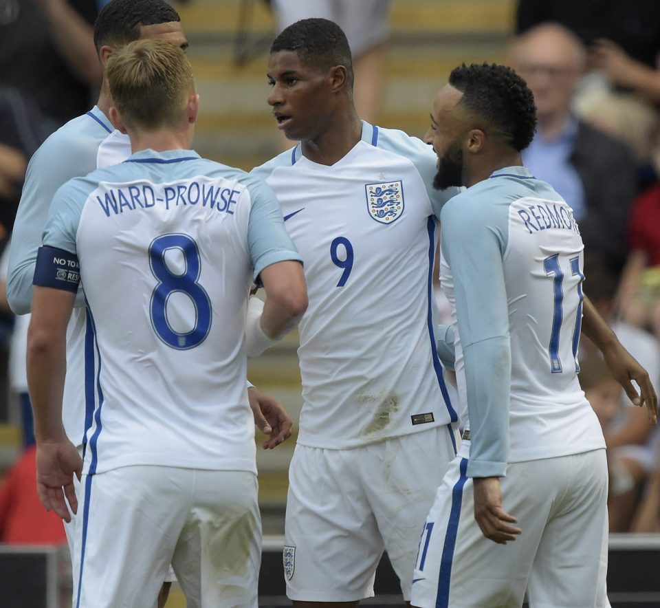 Marcus Rashford ran riot against Norway Under-21s in Under-21 Championships qualifiers
