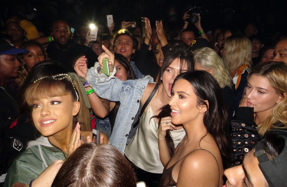 The A Lister's were the life and soul of the party at Madison Square Garden