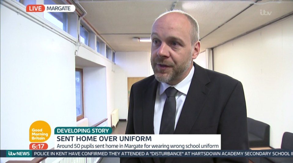 Matthew Tate defended his decision on ITV’s Good Morning Britain today