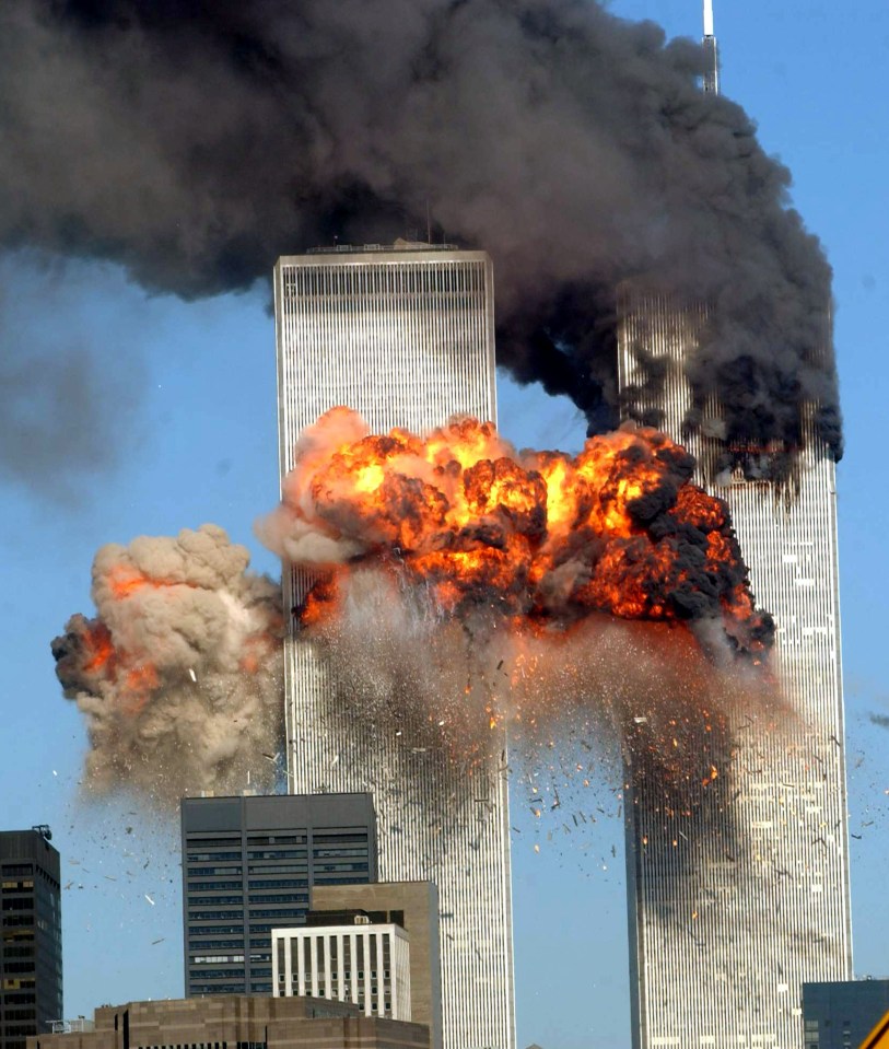 Twin tower collapse