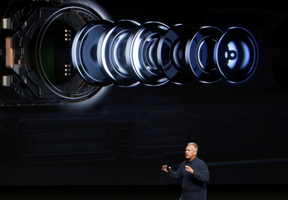 Phil Schiller, Senior Vice President of Worldwide Marketing at Apple Inc, discusses the camera on the iPhone7 