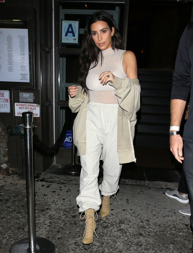 Kim Kardashian is always close by when theres a fashion party going on