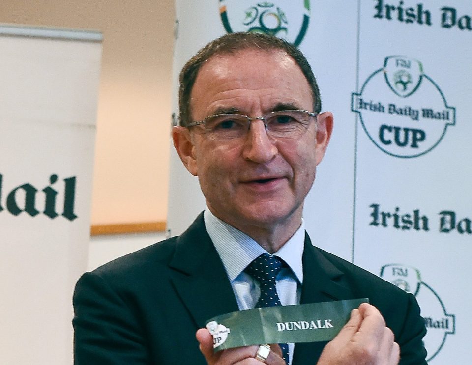 Martin ONeill is Republic of Ireland manager