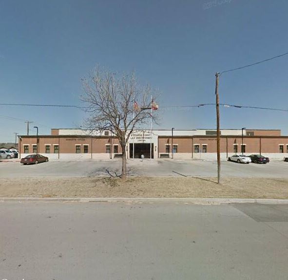 Stephens County Jail, where mum Patricia Ann Spann and daughter Misty Velvet Dawn Spann are both being held