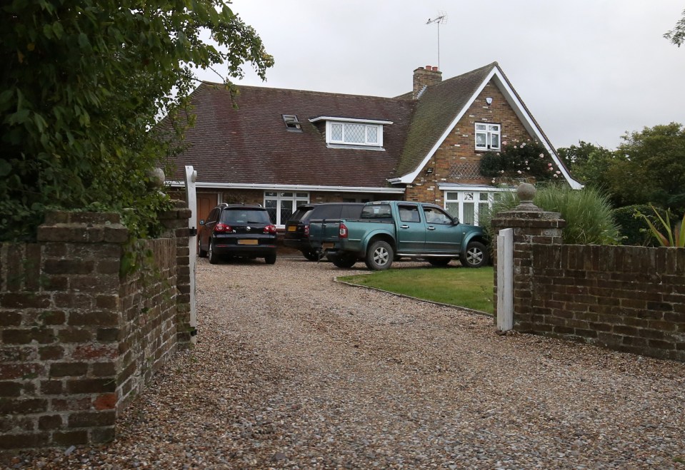 The home of Lee Stunt he shared with his wife in in Binfield, Berkshire