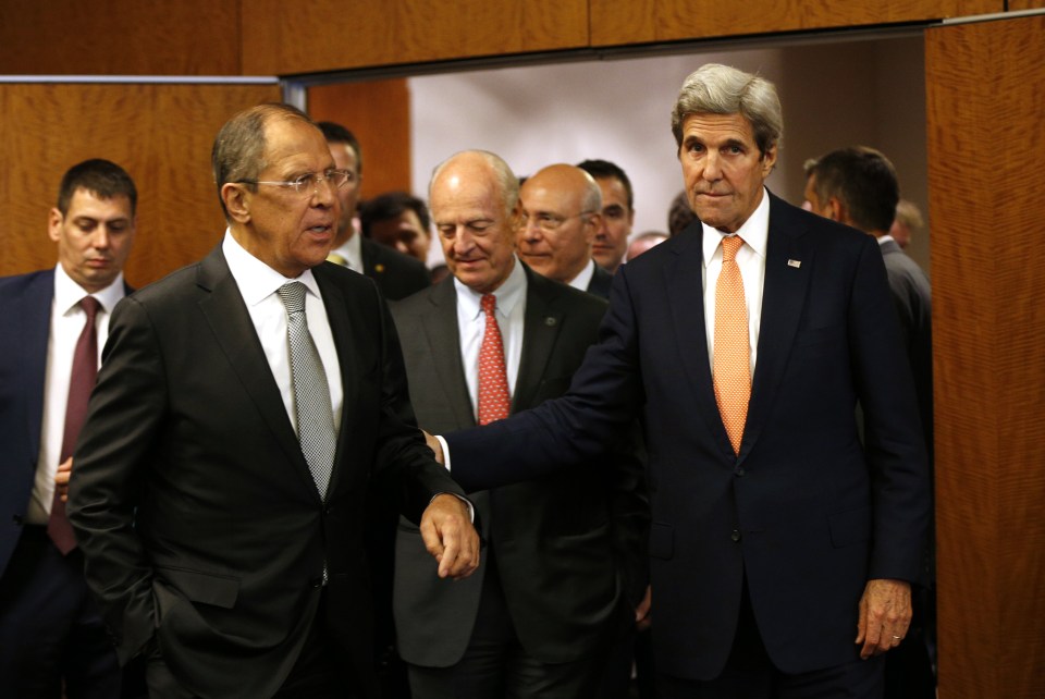 Sergei Lavrov, John Kerry