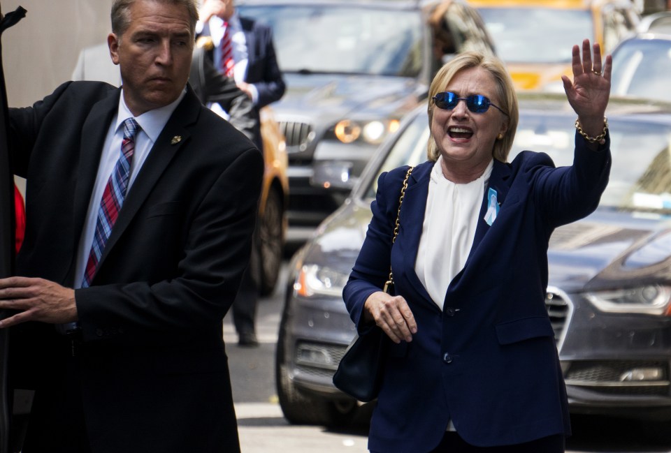 Rumours about Clinton's health have been swirling around the internet for months