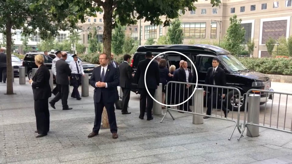 Hillary Clinton's fall as she left a campaign event at the weekend may shake voters' confidence in her
