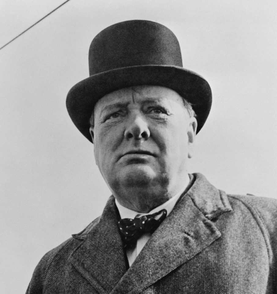 Winston Churchill (1874-1965), Britain's wartime leader in 1942.