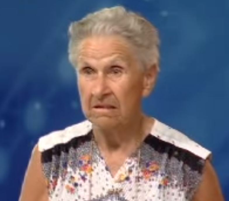 Simon definitely met his match in 86-year-old Edna