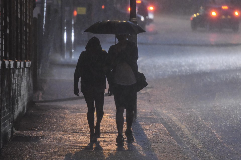 Heavy Flooding Manchester City Centre
