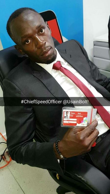 Bolt is working in a charity-based capacity 