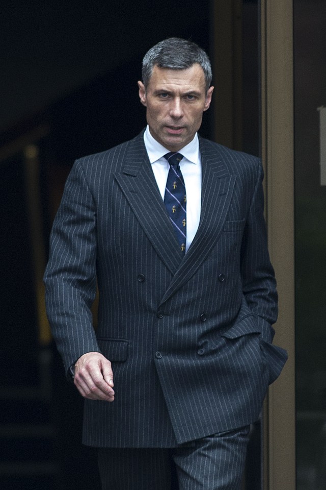 Top RAF officer Allan Steele (pictured) verbally abused his wife after suspecting her of having an affair