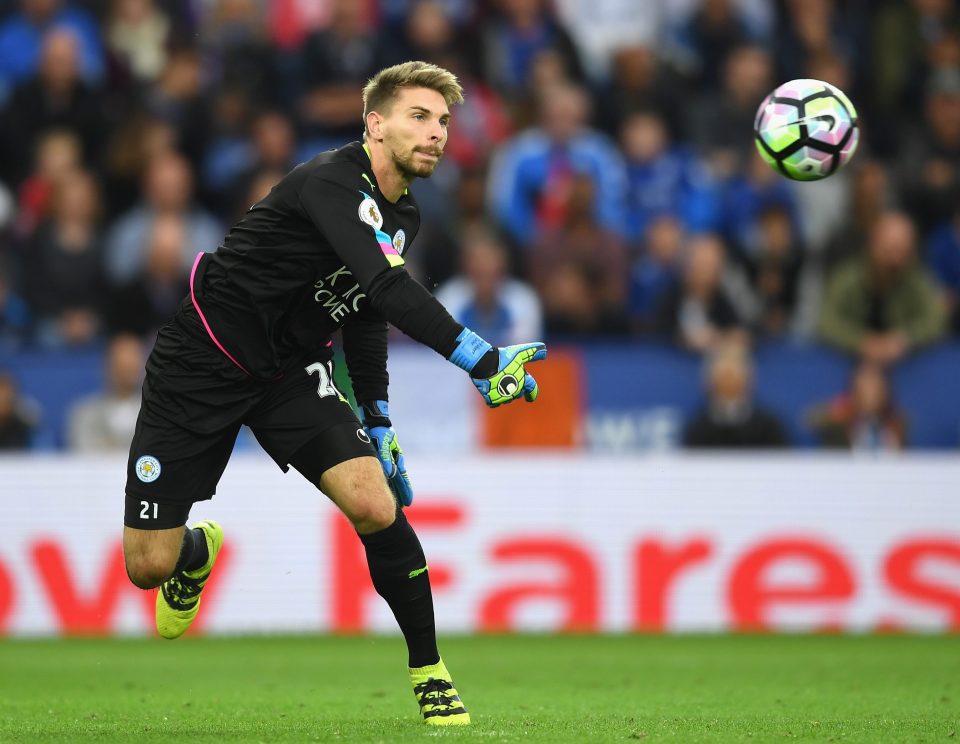 Ron-Robert Zieler will continue in goal for Leicester if Kasper Schmeichel fails to prove his fitness
