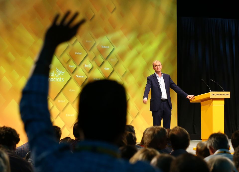 Liberal Democrat leader Tim Farron