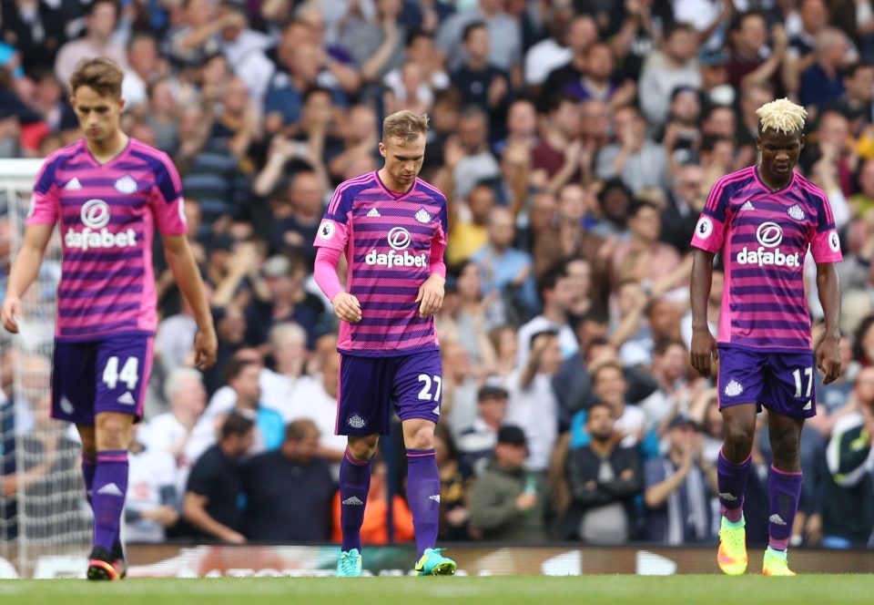 Someone at Sunderland thought the new pink away kit looked nice when it was proposed to them