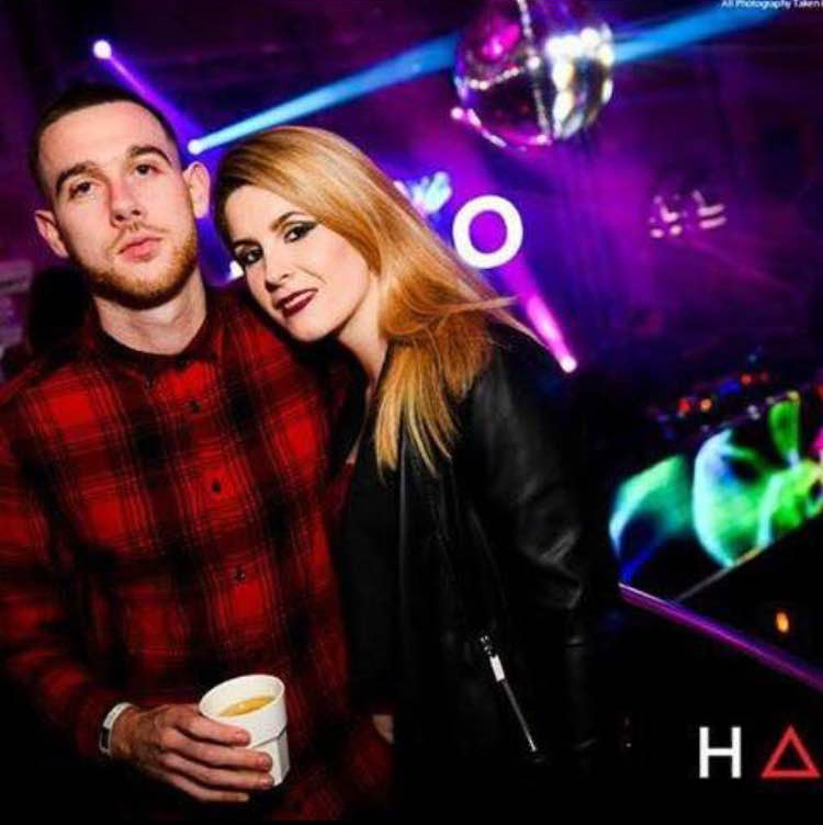 Elizabeth Hart-Browne, 27, and partner